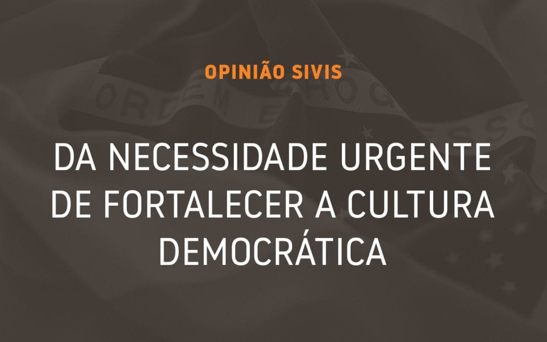 The urgent need to strengthen democratic culture