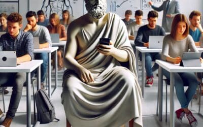 Celulares, cidadania digital e a sabedoria dos gregos